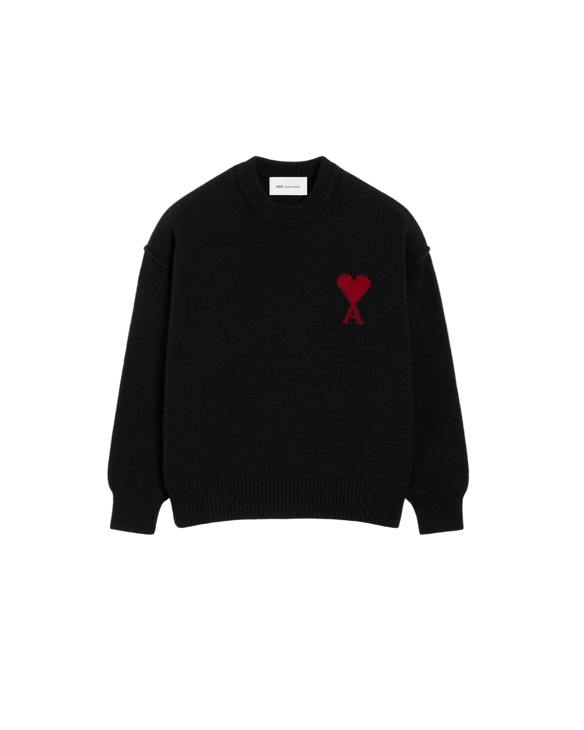Ami Paris Heart Logo Sweater