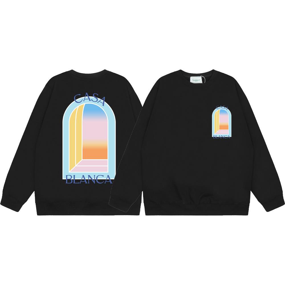 Casablanca Sweatshirt — Zwart