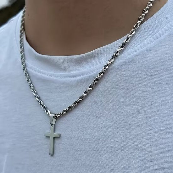 Loel -  Ketting met Kruis Hanger
