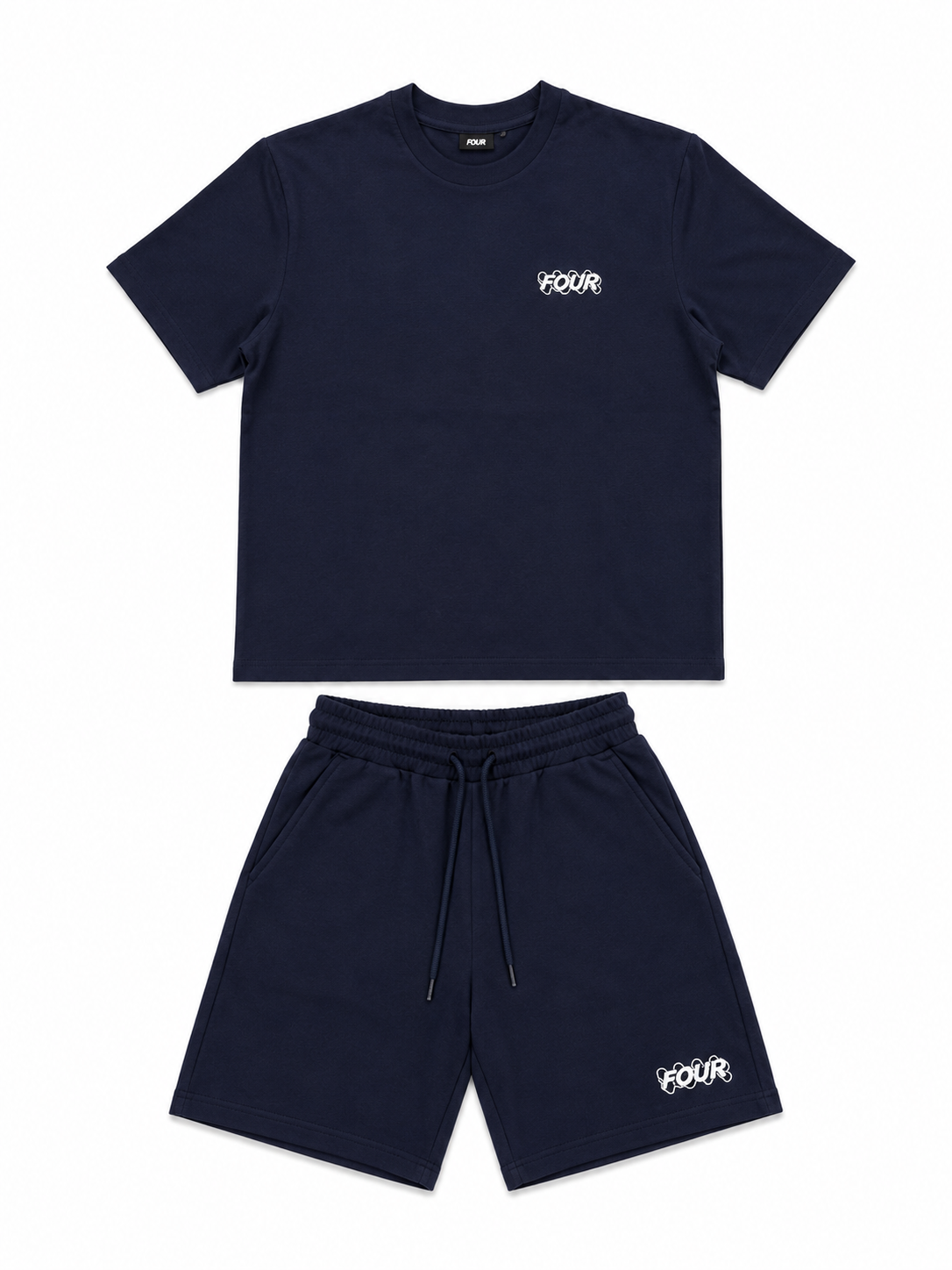 Four zomer set (T-shirt & Broekje)