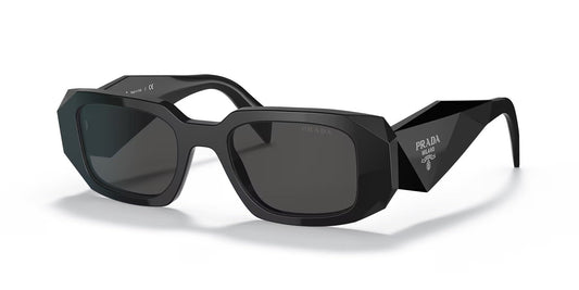 Prada Geometric Logo Sunglasses – Black