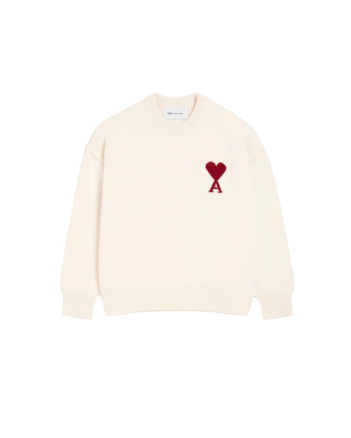 Ami Paris Heart Logo Sweater
