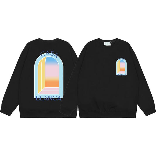 Casablanca Sweatshirt — Zwart