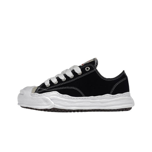 Maison Mihara Yasuhiro Hank OG Sole Cavas Low Black