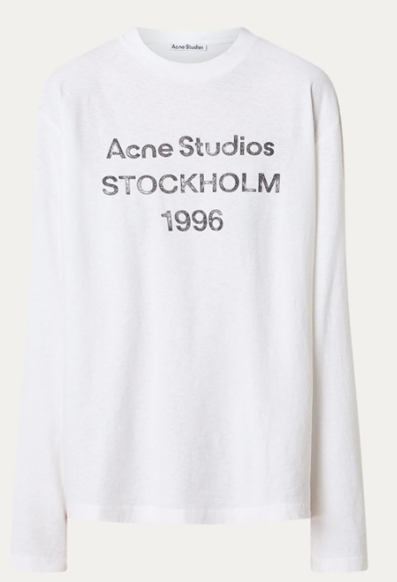 Acne Studios Edden U 1996 Long Sleeve T-Shirt