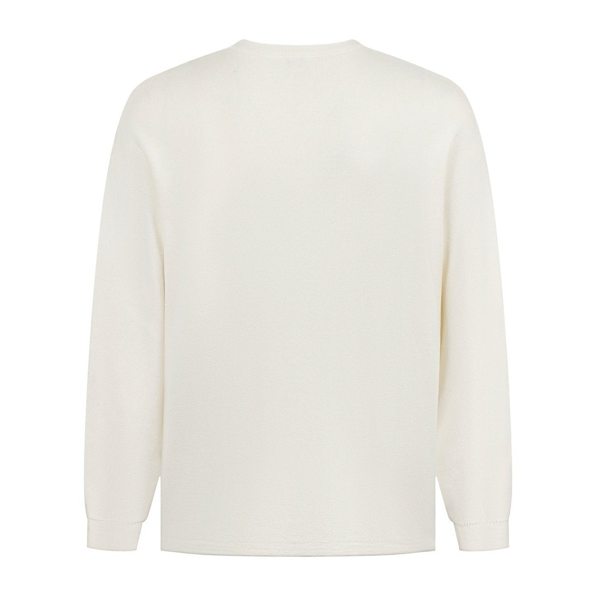 Loewe Anagram Sweater In Cotton Blend White